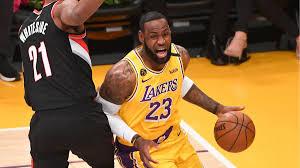 lakers vs blazers