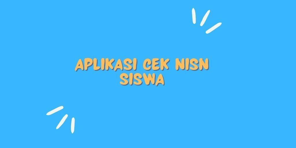 aplikasi cek nisn siswa