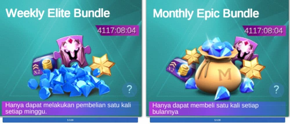 mobile legends store top up gratis