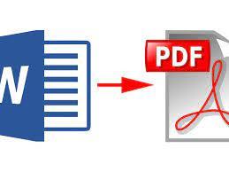 cara mengubah word ke pdf