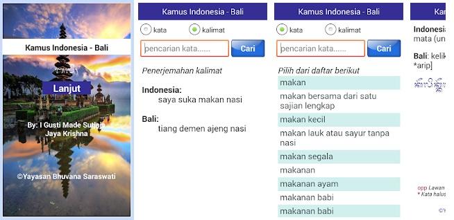 aplikasi translate bahasa bali ke indonesia