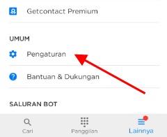 cara logout dari Get Contact Secara permanen