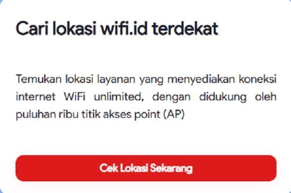 cara mencari lokasi wifi id terdekat