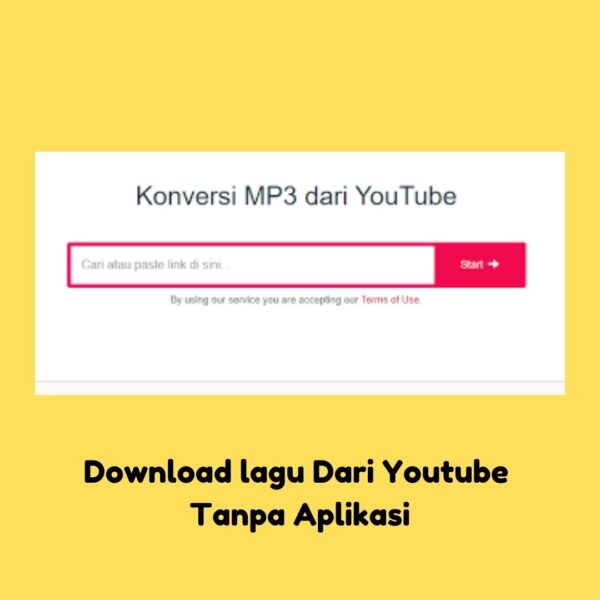 Download Lagu dari YouTube Tanpa Aplikasi - Belajarbersamayudha.com