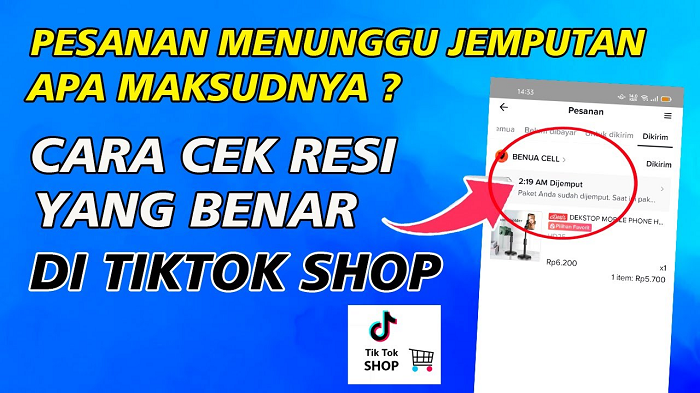 cek resi tiktok shop