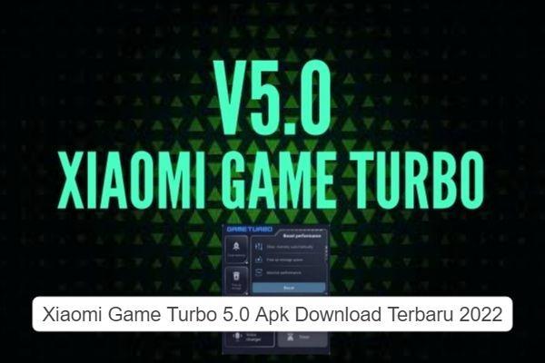 xiaomi game turbo 5.0