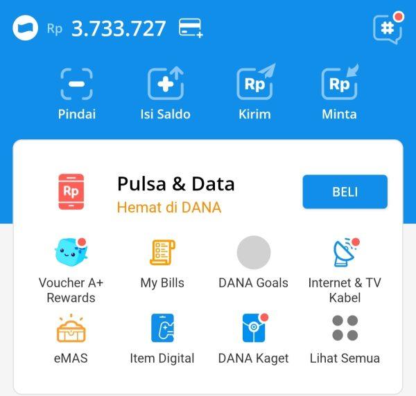 Saldo dana gratis langsung cair