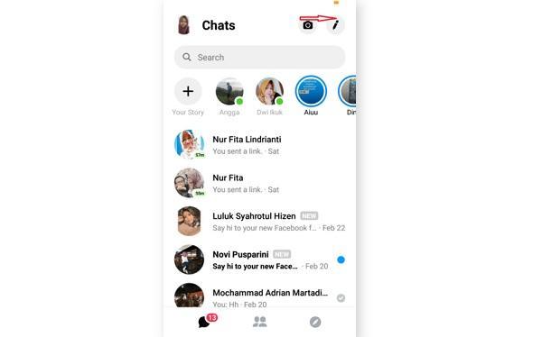 Cara Membuat Group di Messenger