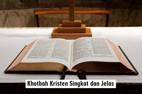 khotbah kristen singkat dan jelas