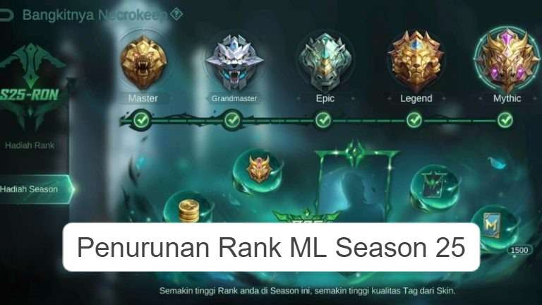 Penurunan Rank ML Season 25