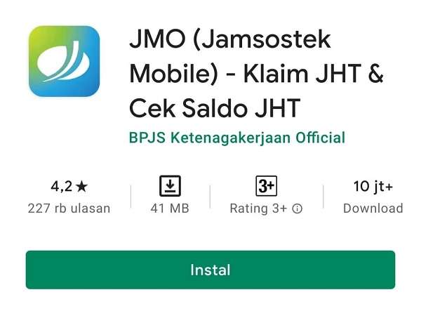 cara cek bsu di aplikasi jmo